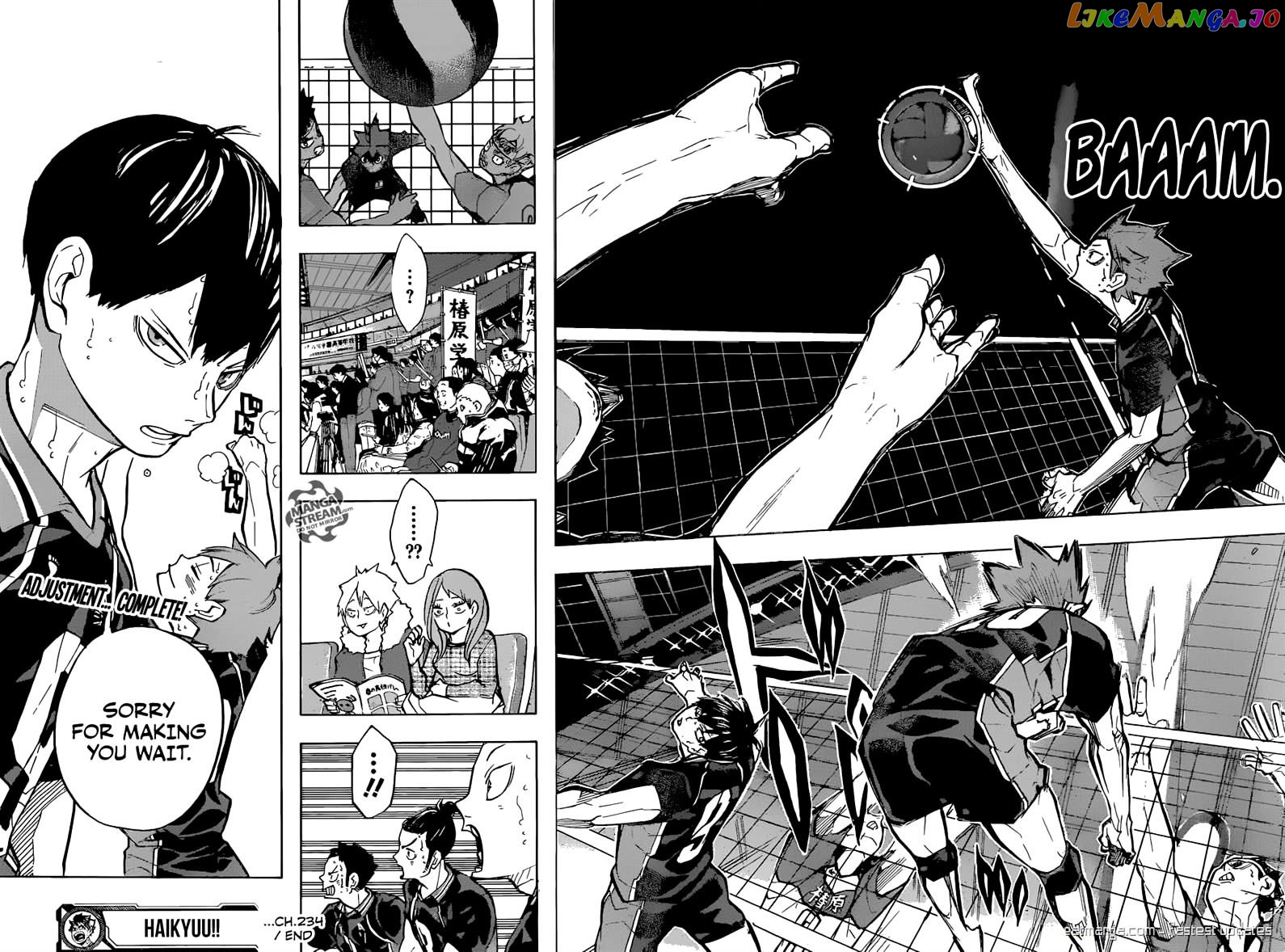 Haikyuu!!, Chapter 234 image 16